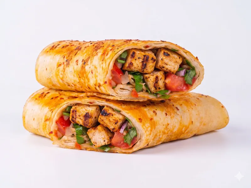 Kipspies Wrap · Tavuk Şiş Dürüm